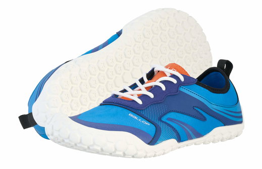 Ballop Barefoot Shoes Sneaker Serengeti (wide toe box) blue